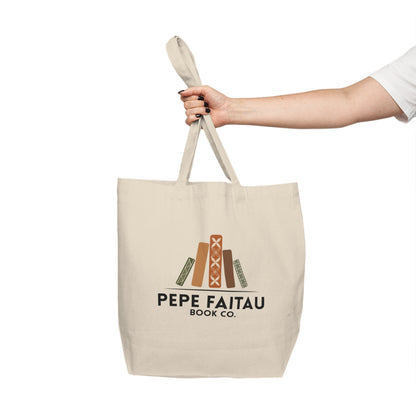 Pepe Faitau Canvas Shopping Tote