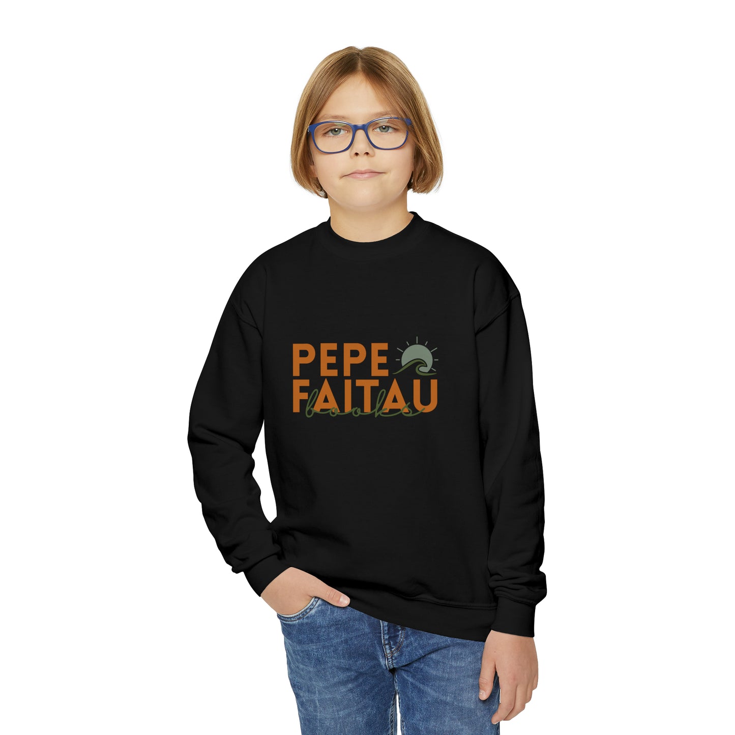 Pepe Faitau Youth Crewneck Sweatshirt