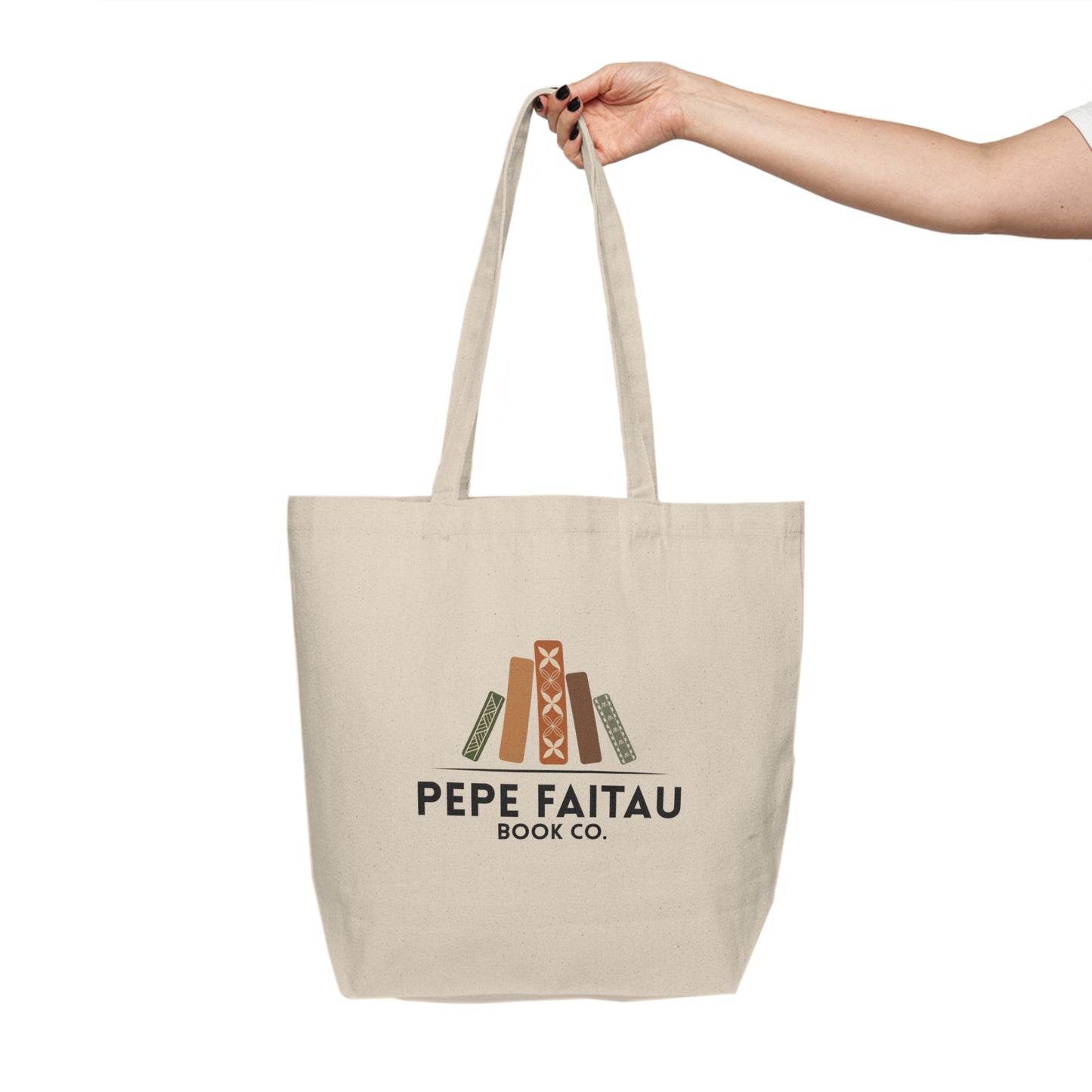 Pepe Faitau Canvas Shopping Tote